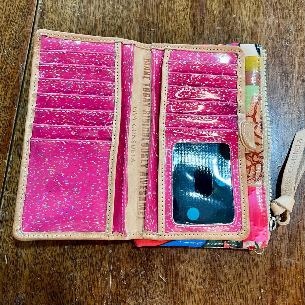 Consuela Multicolor Floral Wallet - Picture 3 of 10